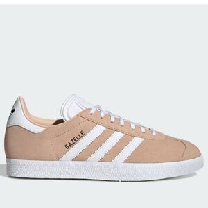 NWT 9.5W Adidas Gazelle Women's Sneakers - halo blush and White